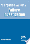 How to organize and run a failure investigation /