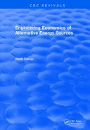 Engineering economics of alternative energy sources /