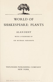 World of Shakespeare: plants /