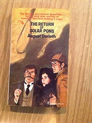 The return of Solar Pons /
