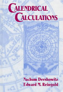 Calendrical calculations /