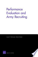 Performance evaluation and Army recruiting /