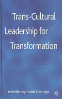Trans-cultural leadership for transformation /