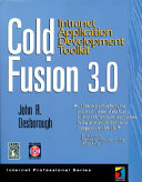 Cold fusion 3.0 : intranet application development toolkit /