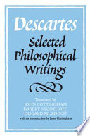Descartes : selected philosophical writings /