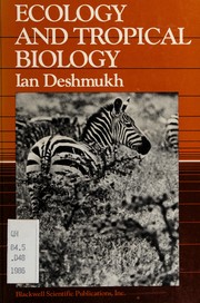 Ecology and tropical biology /