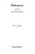 Shakespeare and the late moral plays /
