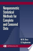 Nonparametric statistical methods for complete and censored data /