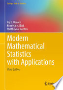 Modern Mathematical Statistics with Applications /