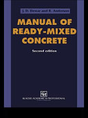 Manual of ready-mixed concrete /