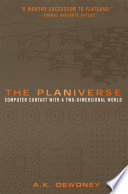 The Planiverse : Computer Contact with a Two-Dimensional World /