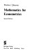 Mathematics for econometrics /