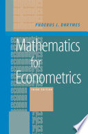 Mathematics for econometrics /