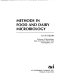 Methods in food and dairy microbiology /