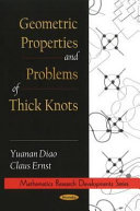 Geometric properties and problems of thick knots /