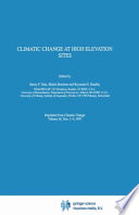 Climatic Change at High Elevation Sites /