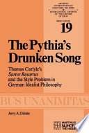 The Pythia's drunken song : Thomas Carlyle's Sartor resartus and the style problem in German idealist philosophy /