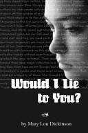 Would I lie to you? : a novel /