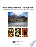 Temper sands in prehistoric Oceanian pottery : geotectonics, sedimentology, petrography, provenance /