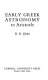 Early Greek astronomy to Aristotle /
