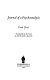 Journal of a psychoanalysis /