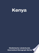 Kenya : a geomedical monograph /
