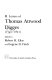 Letters of Thomas Attwood Digges (1742-1821) /