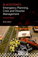 Blackstone's emergency planning, crisis, and disaster management.