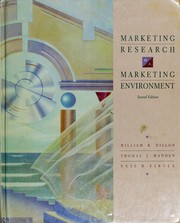 Marketing research in a marketing environment /