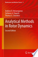 Analytical methods in rotor dynamics /