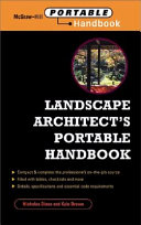 Landscape architect's portable handbook /