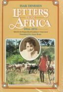 Letters from Africa, 1914-1931 /