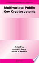 Multivariate public key cryptosystems /