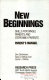 New Beginnings : skills for single parents and stepfamily parents : parent's manual /