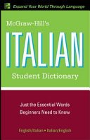 McGraw-Hill's Italian student dictionary /