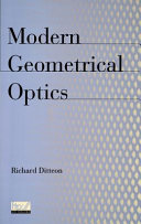 Modern geometrical optics /