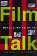 Film talk : directors at work /