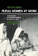 Rural women at work : strategies for development in South Asia /