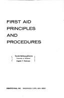 First aid principles and procedures /