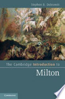 The Cambridge introduction to Milton /
