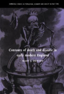 Contours of death and disease in early modern England /
