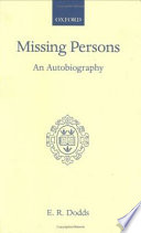 Missing persons : an autobiography /