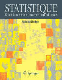 Statistique : Dictionnaire encyclopédique /