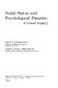 Social status and psychological disorder ; a causal inquiry /
