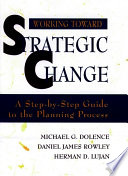 Working toward strategic change : a step-by-step guide to the planning process /