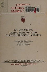 Oil and money : coping with price risk through financial markets /