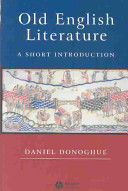 Old English literature : a short introduction /