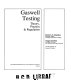 Gaswell testing : theory, practice & regulation /