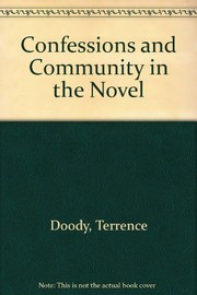Confession and community in the novel /