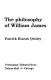 Pragmatism as humanism : the philosophy of William James /